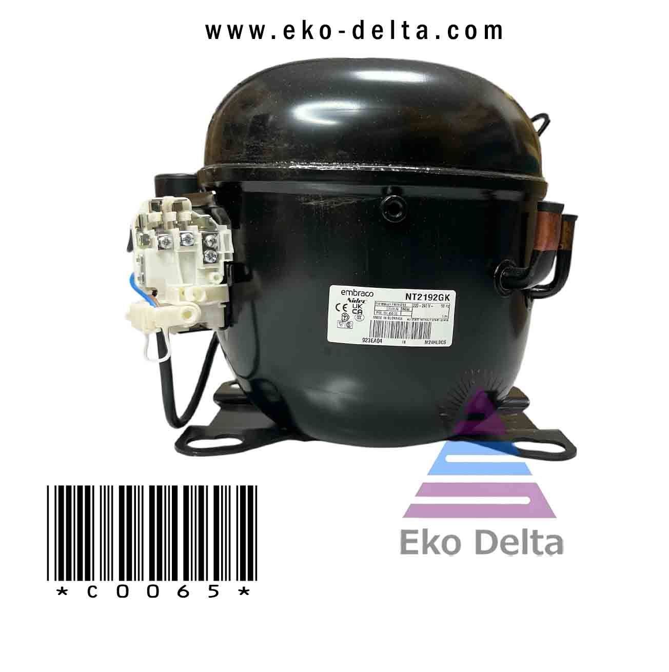 Kömpresör embraco r134a 1/8c emie 40 hjp (1/8 hp lbp)
