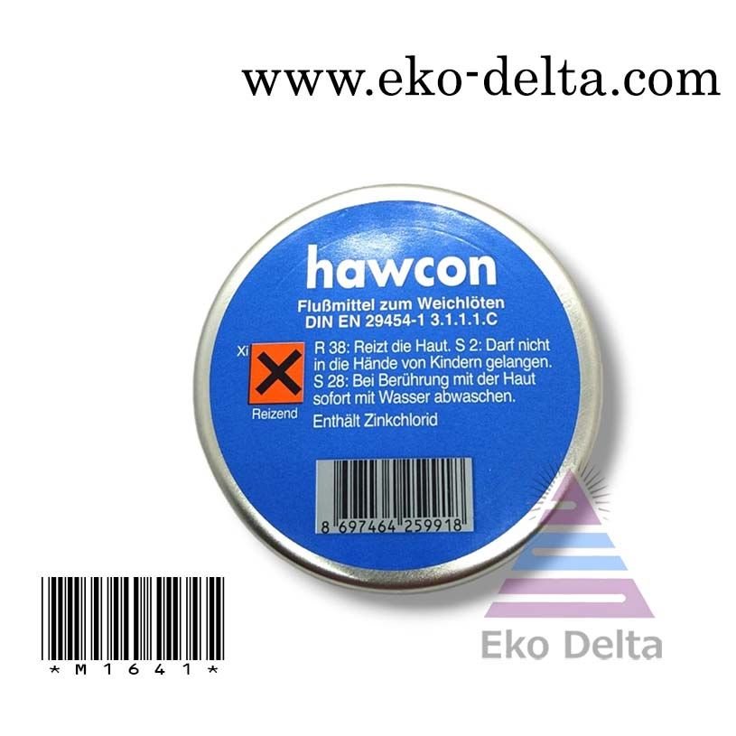 hawcon lehim pastası 50 Gr