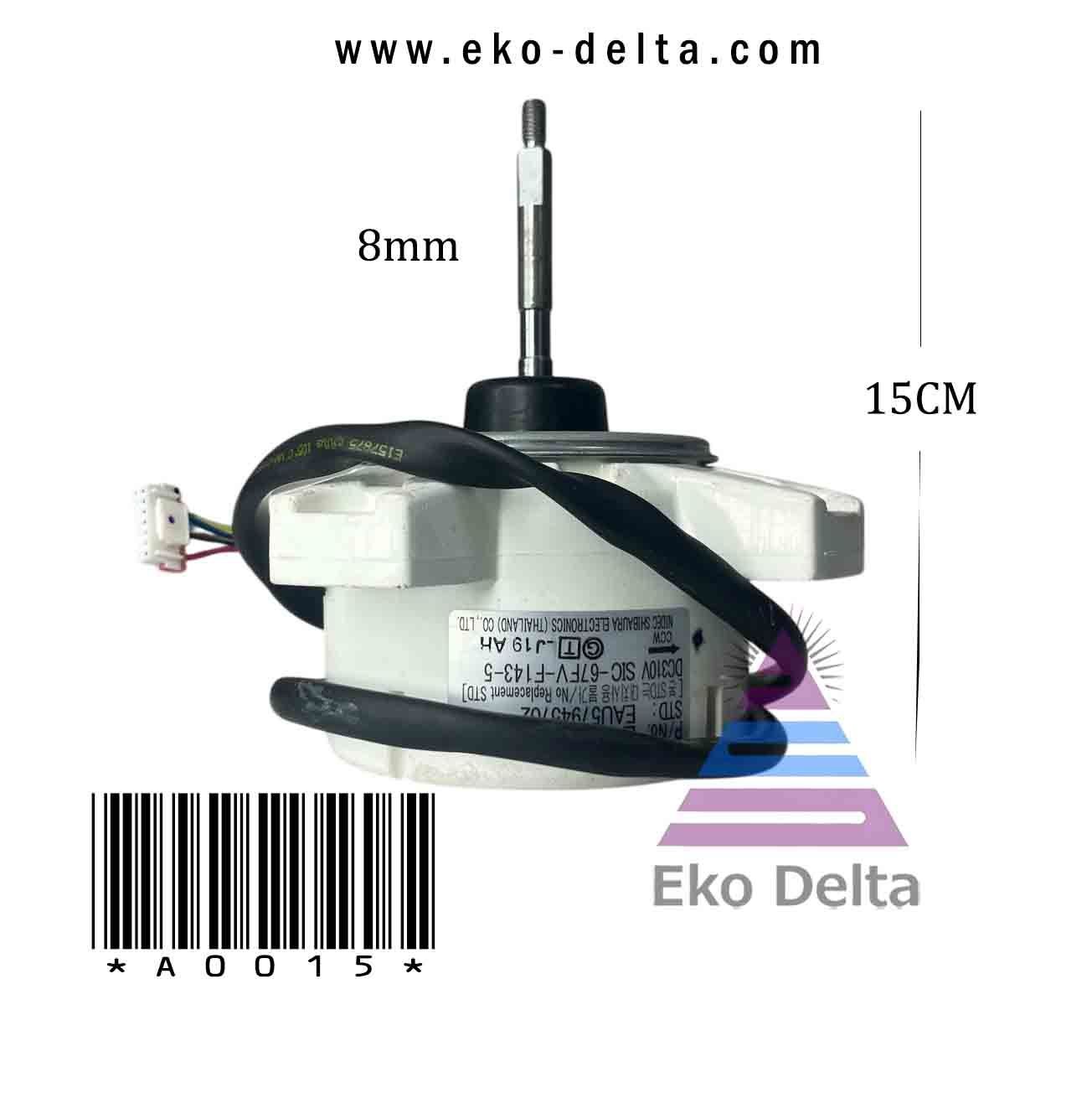Kima motoru eau57945710 5400789410 fan motoru
