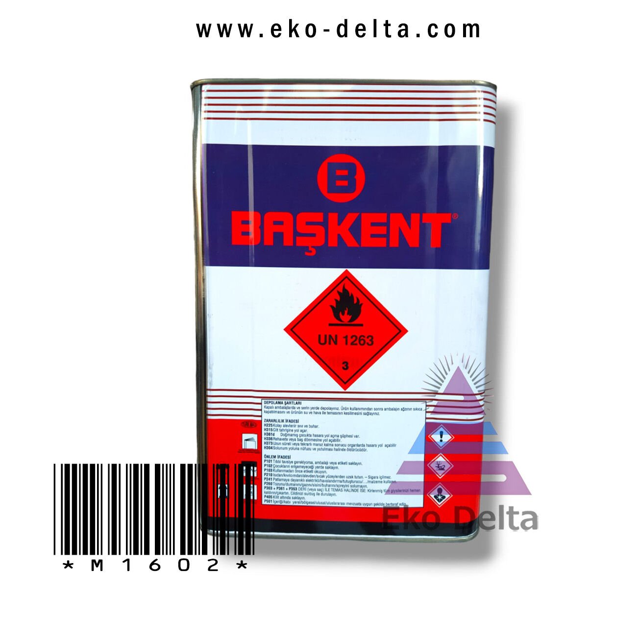 Elektrik Motor Bobinaj Vernik Başkent 17L 16Kg vernich  vernik 003