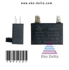 Kondansatör 1,5 UF Kare Artiko capictur 01 14 184