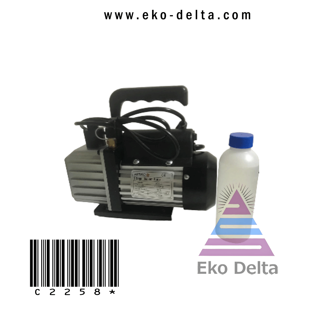 Vakum Pompası ARTİKO VP115 1.8CFM 230V refmakina 01 57 20