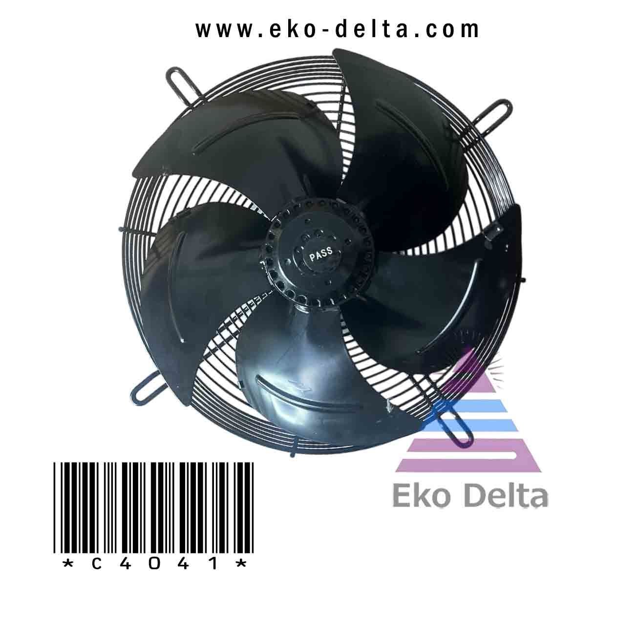 Aksiyel typhoon 4e 350 mm 35 cm 1400rpm fan