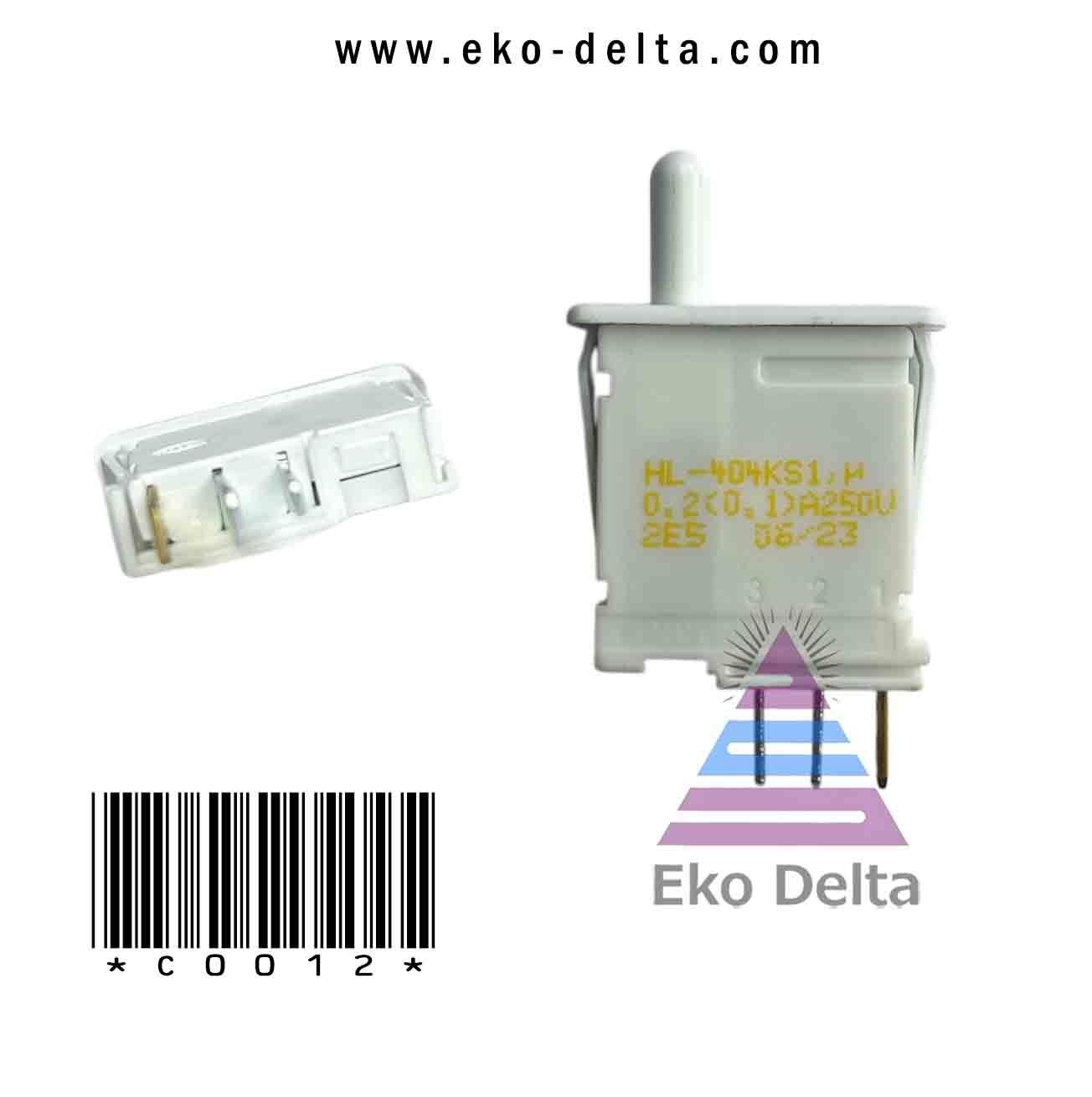 Buzdolabı Kapı Butonu AEG Yan Çıkışlı HL 404 KS1-609959 01 26 12