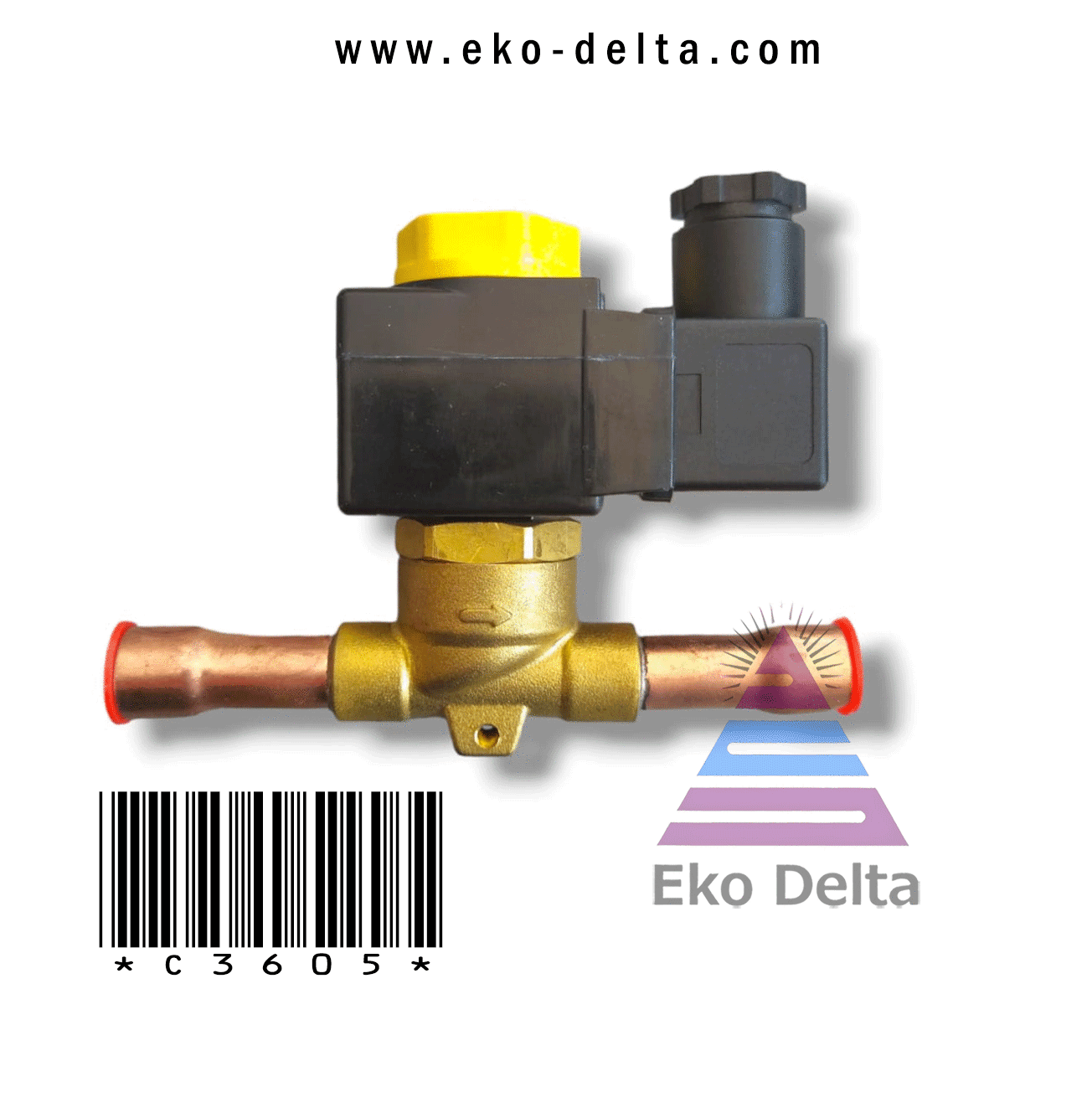 KAYNAKLI SELENOİD VALV İNÇ 3/8 valv 01 48 09