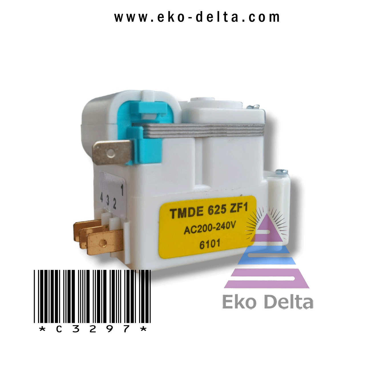 Taymer No-Frost Sankyo TMDE625ZF1 01 45 06 6 sa. 25 dk. Timer