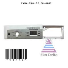 Çamaşir makinası pano gövdesi 2892009005 arçelik beko gri