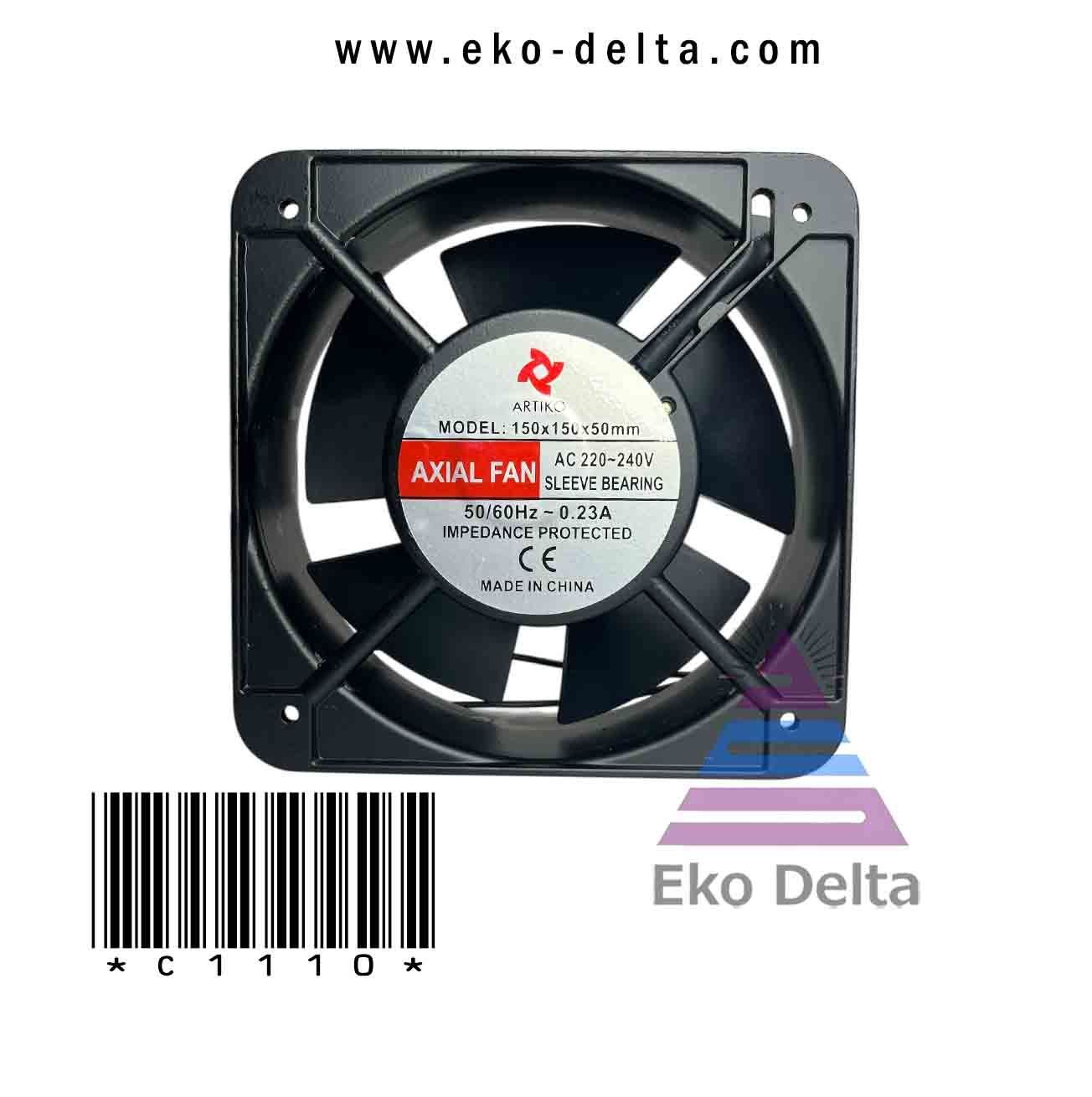 Fan Kare 150x150x50 220V 35W 01 06 052