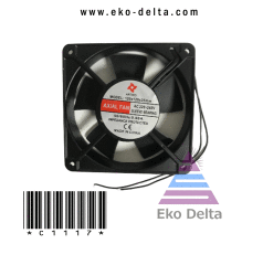 Fan Kare 120X120X25 MM 230V 01 06 059