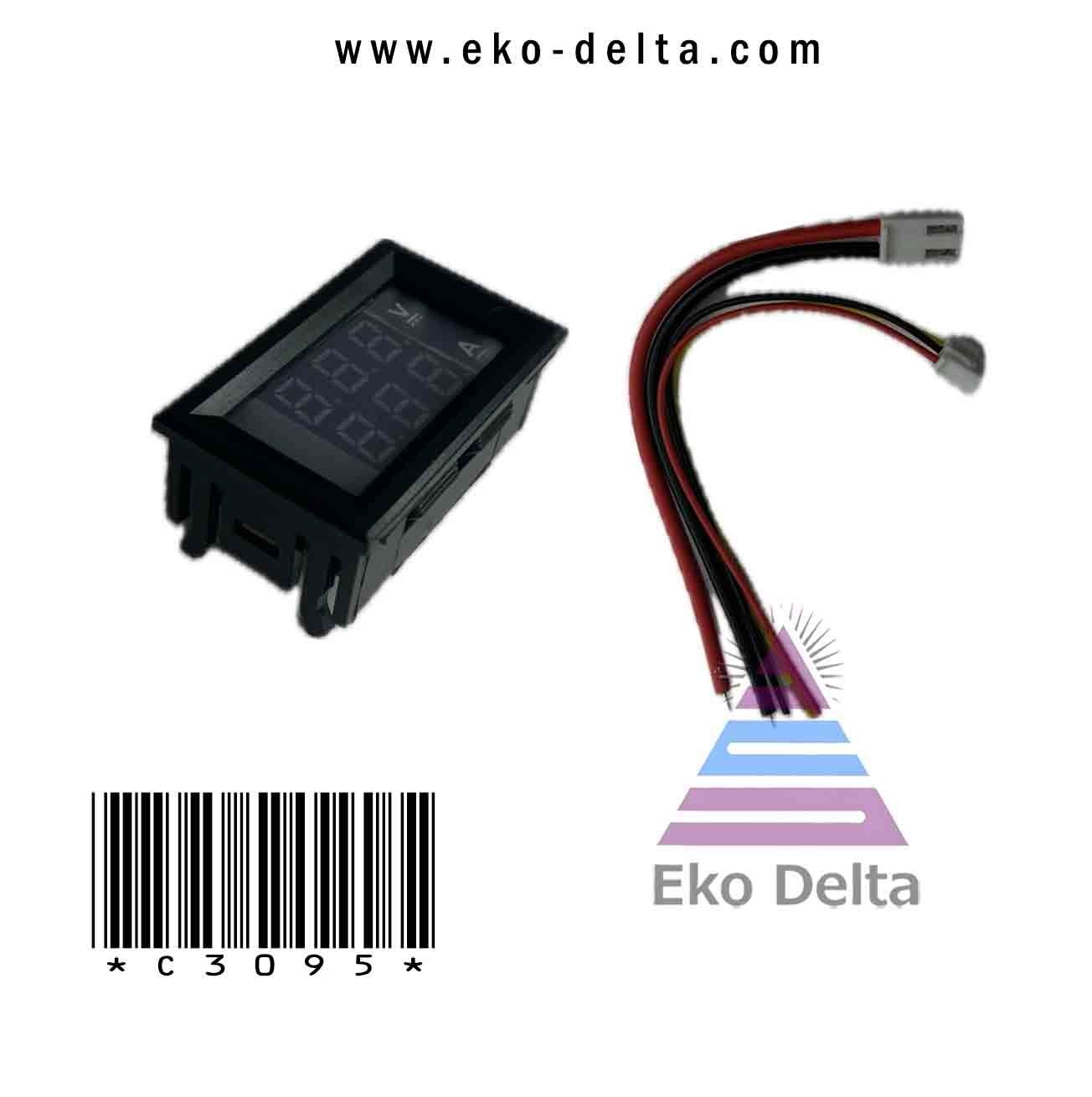Dijital termostat  kstk-10001 dijital voltmetredijital ampermetre dc 0-100v 10a