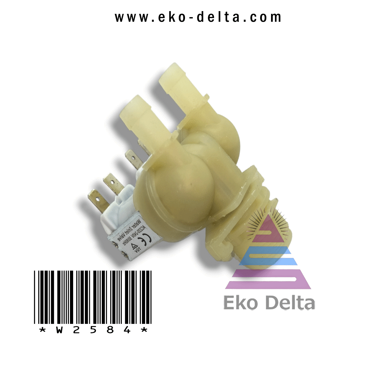 Ventil İkili Aeg İnce 90C 12mm 02 03 005