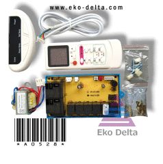 Klima Kumandası QD-U10A Kartlı Rcontrol 01 89 06