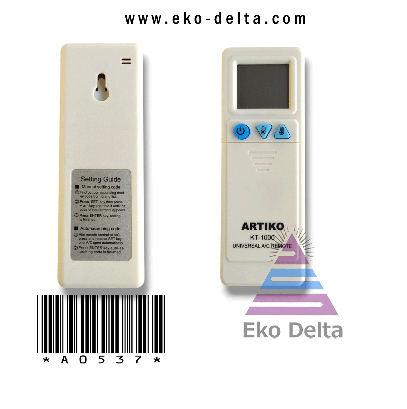 Klima Kumandası KT-1000 Rcontrol 01 89 17