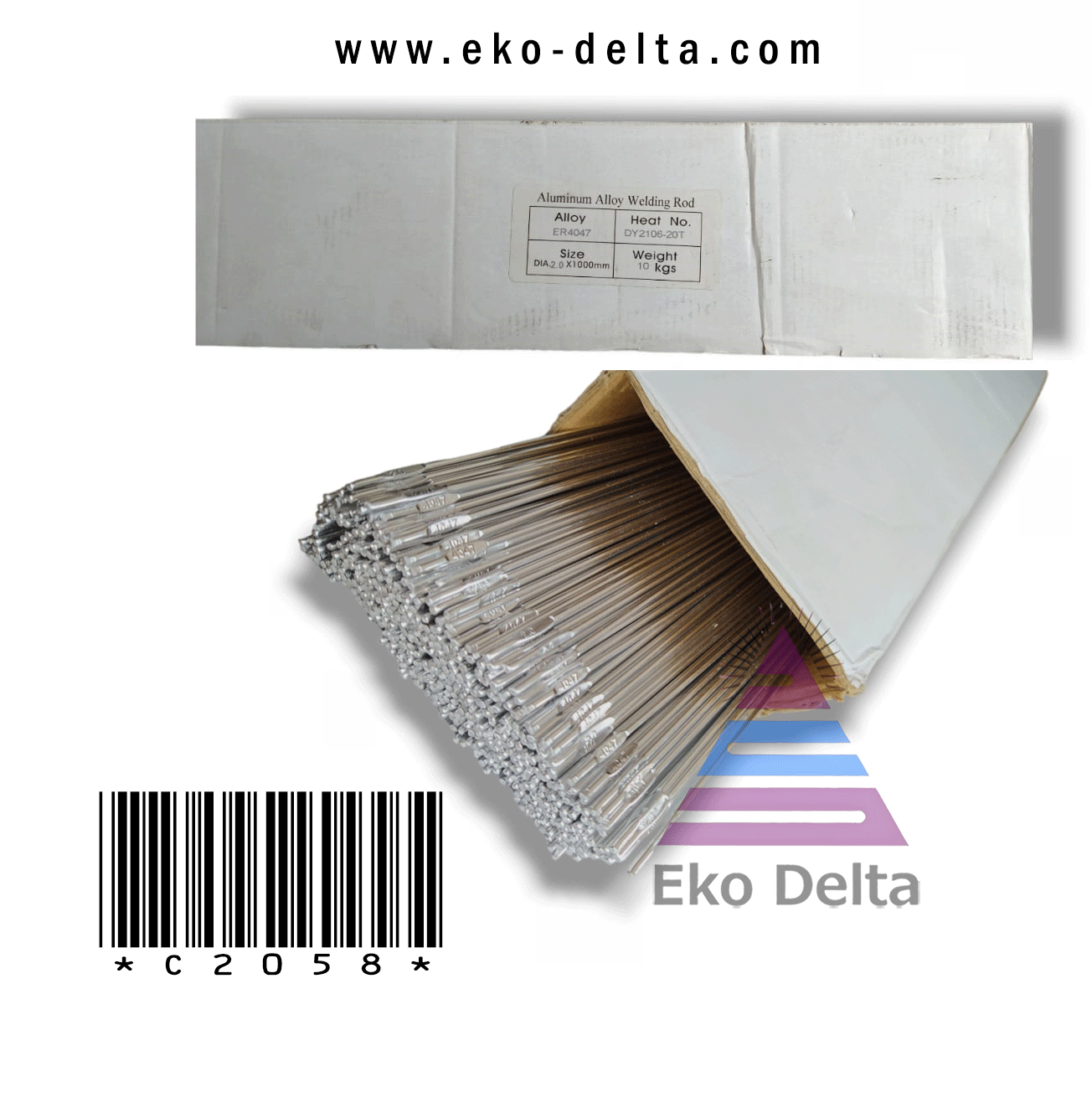Kaynak Teli Aluminyum 2mm-2,5mm Refbakır 01 28 02