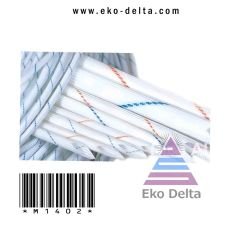 PVC Çizgili Cam Elyaf Makaron 2 mm (1 metre)