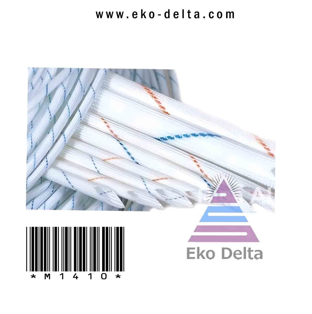 PVC Çizgili Cam Elyaf Makaron 8 mm (1 metre)
