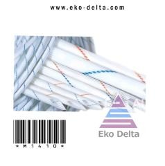 PVC Çizgili Cam Elyaf Makaron 8 mm (1 metre)