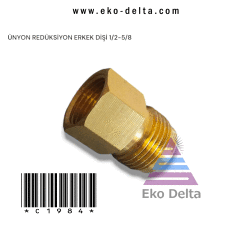 Ünyon Rediksiyon Erkek 1/2-Dişi 5/8 refbakır 01 16 24
