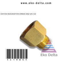 Ünyon Rediksiyon Erkek 5/8-Dişi 1/2 refbakır 01 16 25