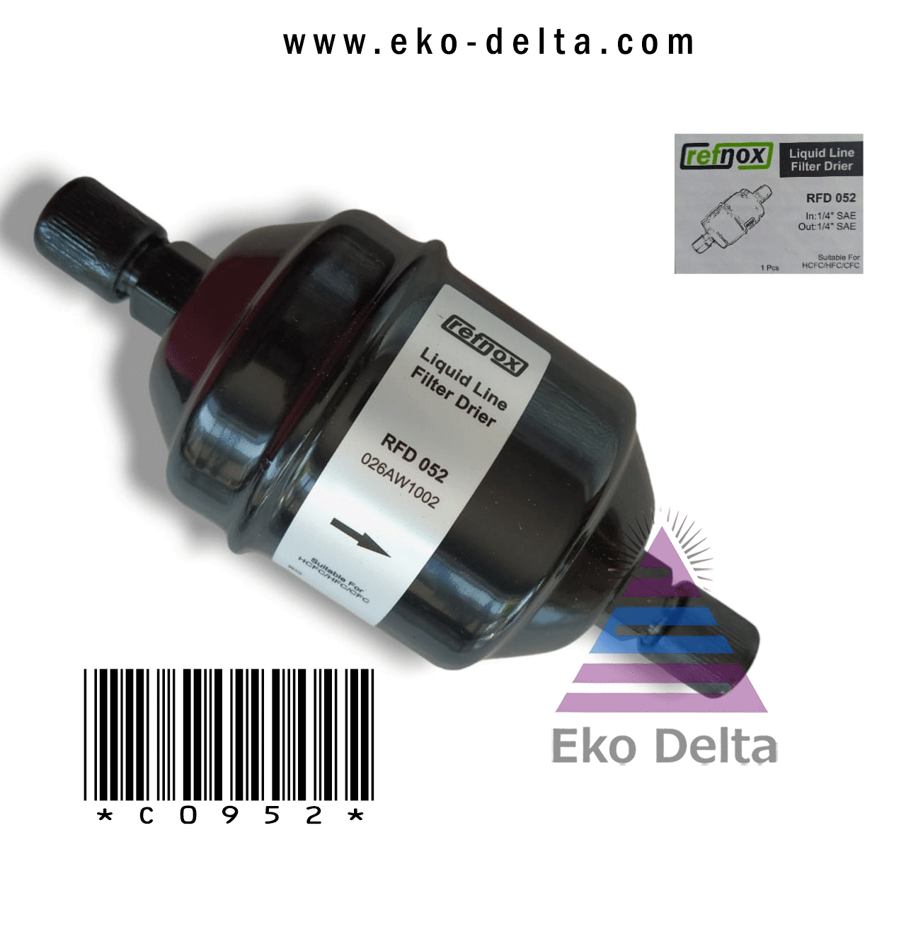 Drayer Refnox 1/4 rfd -052 Rekorlu Unico