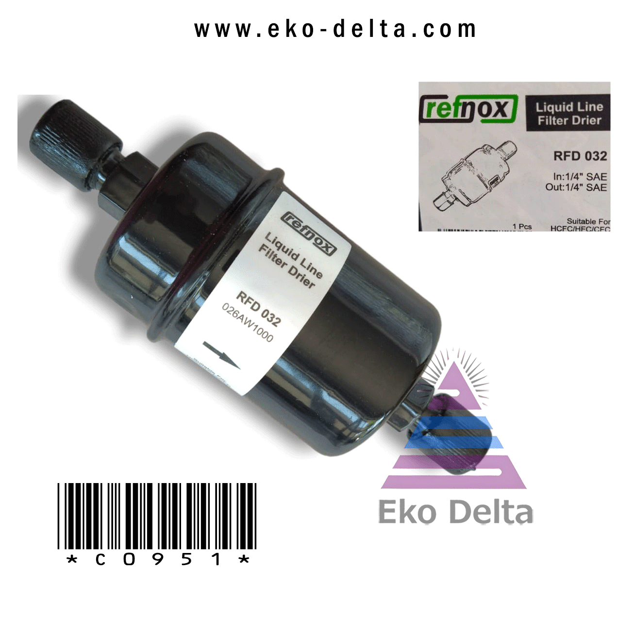 Drayer Refnox 1/4 rfd -032 Rekorlu Unico