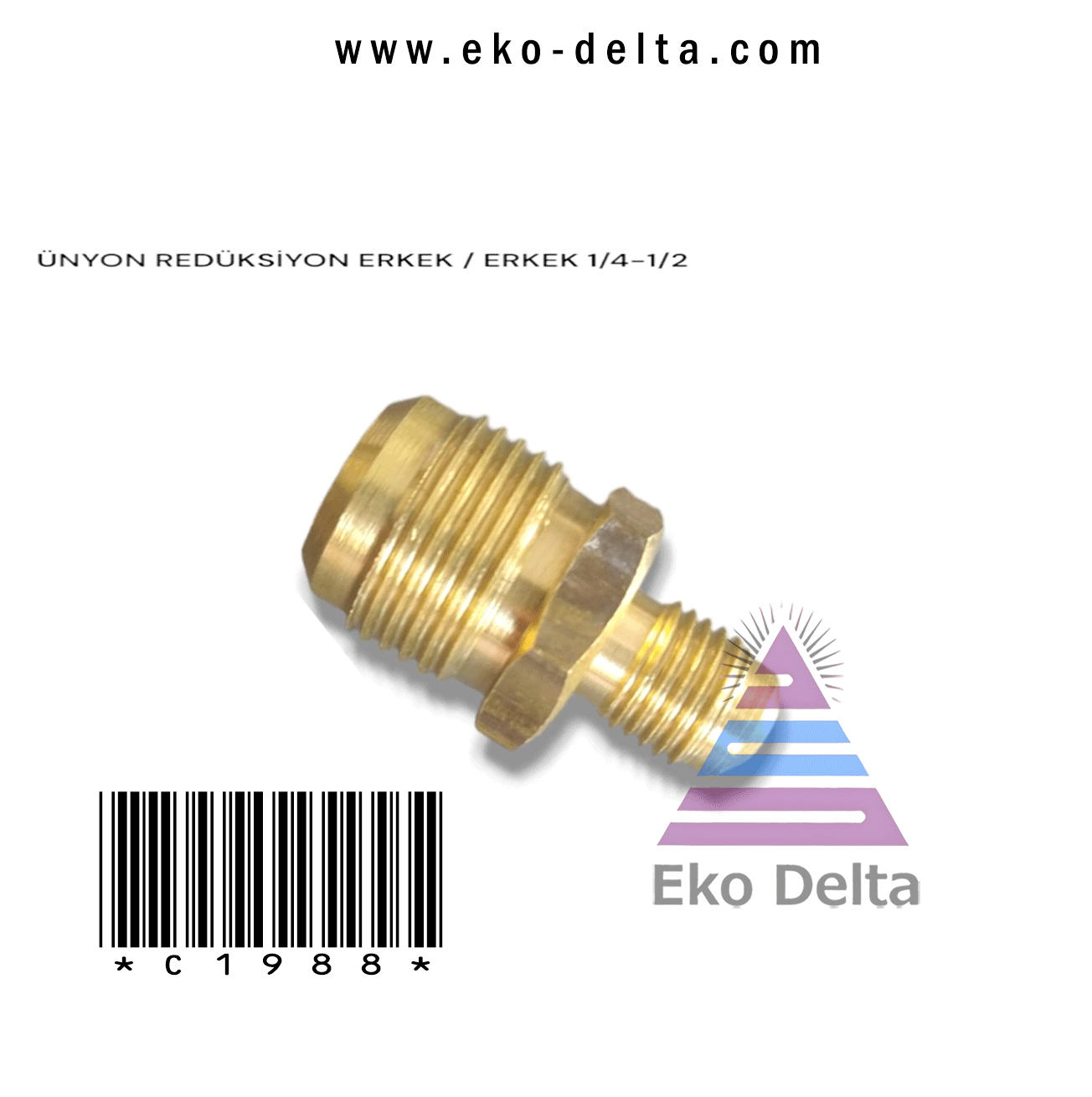 Ünyon Rediksiyon Erkek-Erkek 1/4-1/2 refbakır 01 16 30