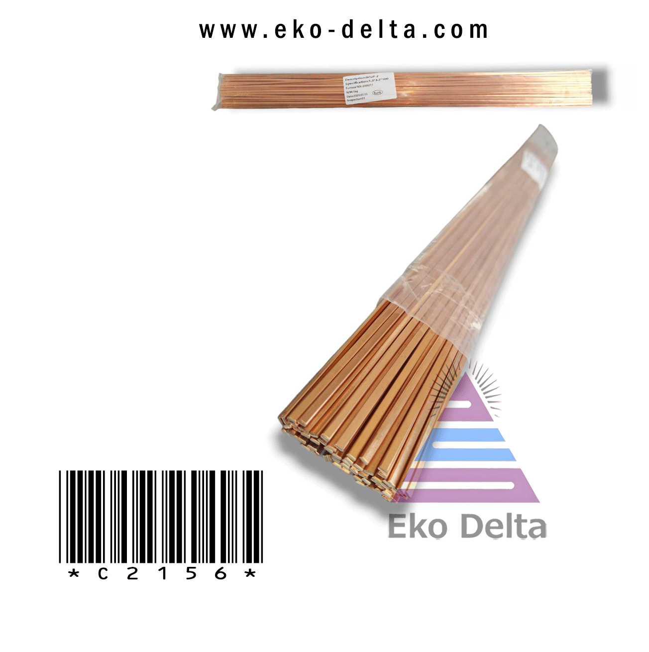 Kaynak Teli Harris Yassi 0,50x1/8x20\' cup-6 refbakır 01 28 050