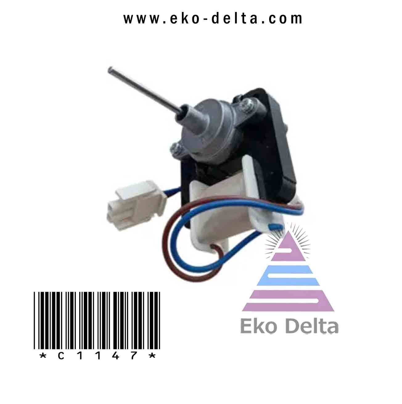 Fan Motoru GE-WR60X10085 SENSÖRSÜZ 9.75V 3.25W  01 06 201