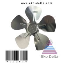 Fan Kanadı 25 cm. Alüminyum 01 24 03