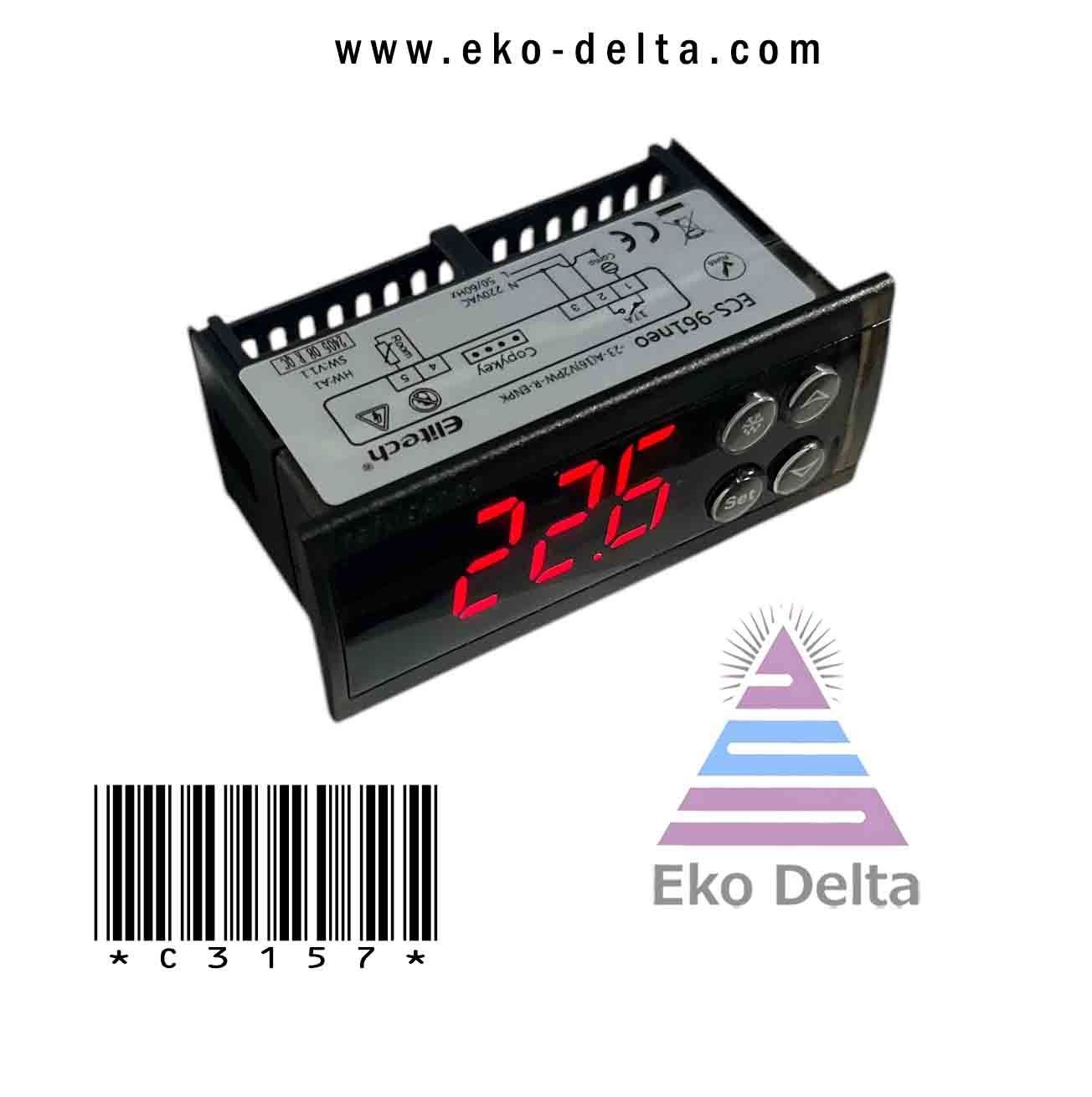 Dijital Termostat Elitech ecs-961 Tek Prob