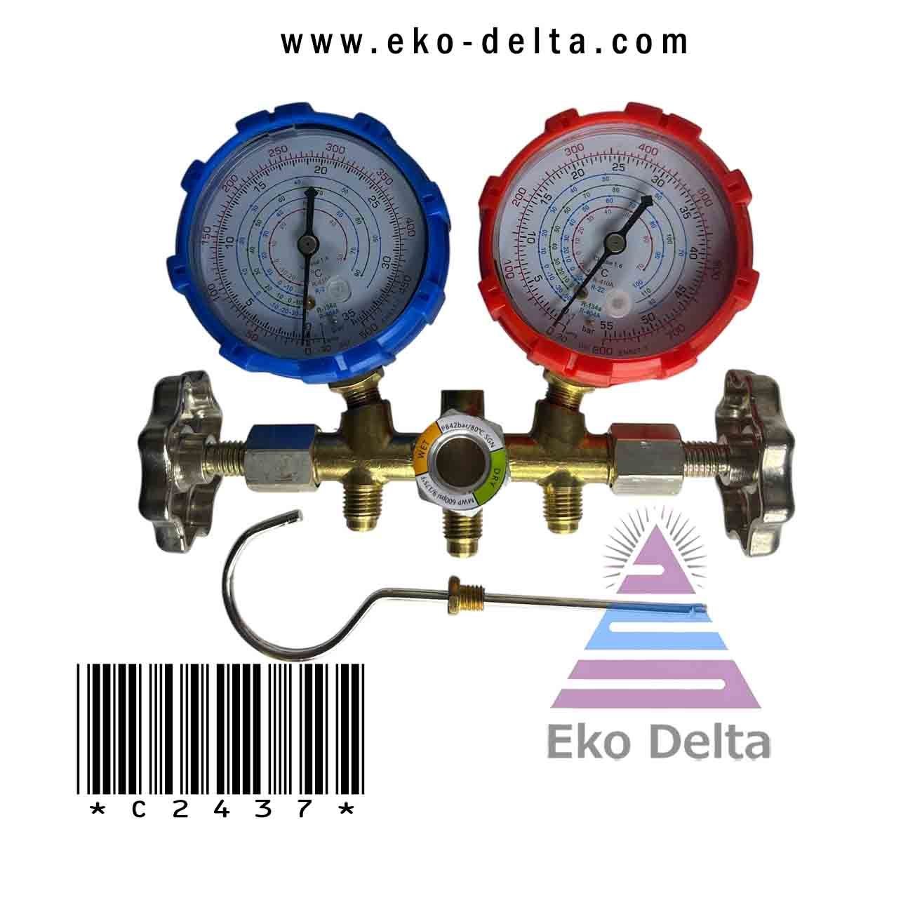 Manifold Hortumlu 2 li CH 2\'li Manifold CT-536 R22-134-404-410  01 41 046