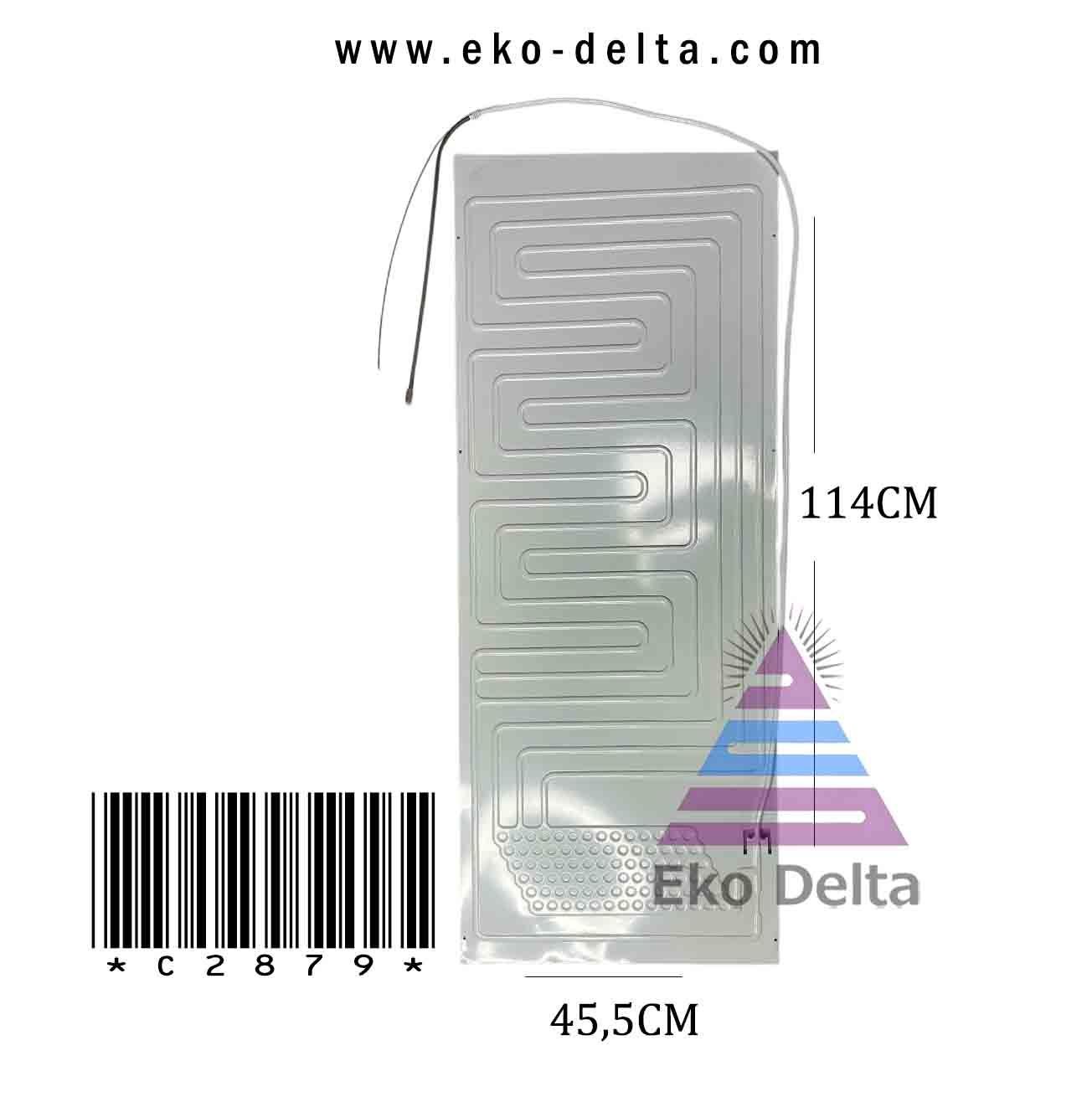 Panel 45,5X114 Rollbont Buzluk  rollbond 01 13 043 uğur  01 13 043