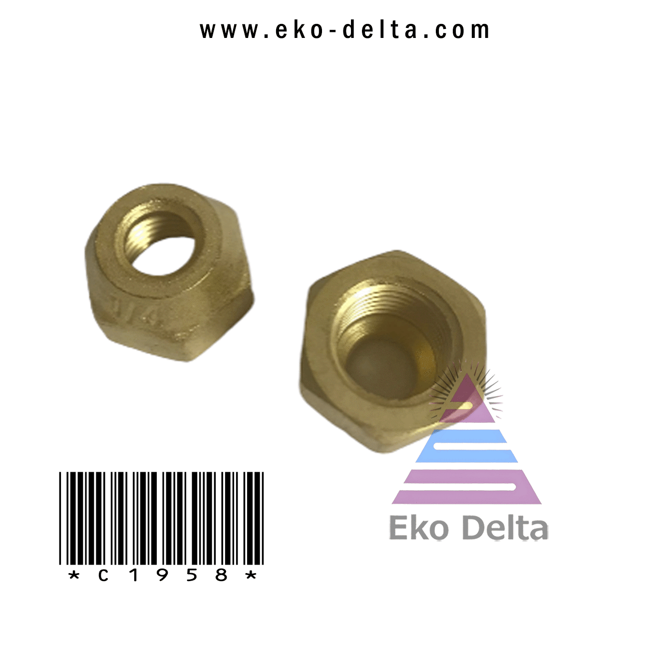 Rekor  inç 1/4 refbakır 01 15 01