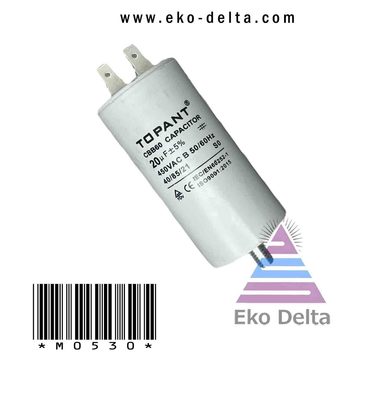 Kondansatör Tpx 20 UF capictur    3520