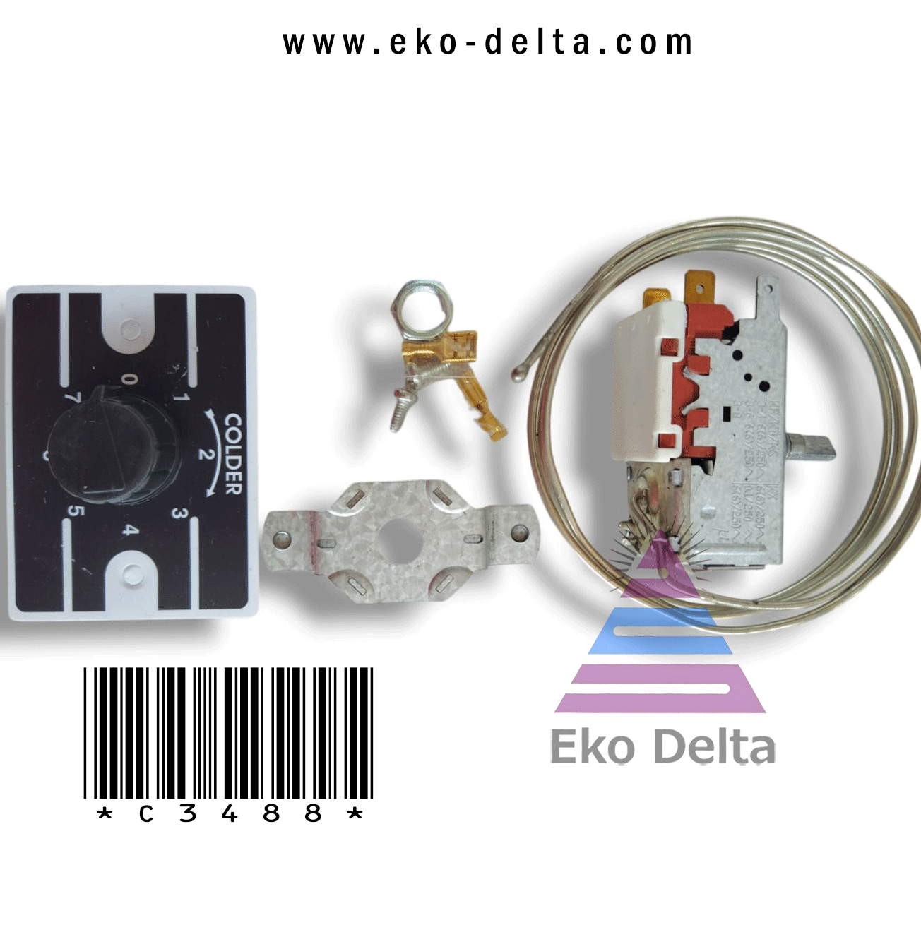 Termostat K50 1127 Su sebil dolabı