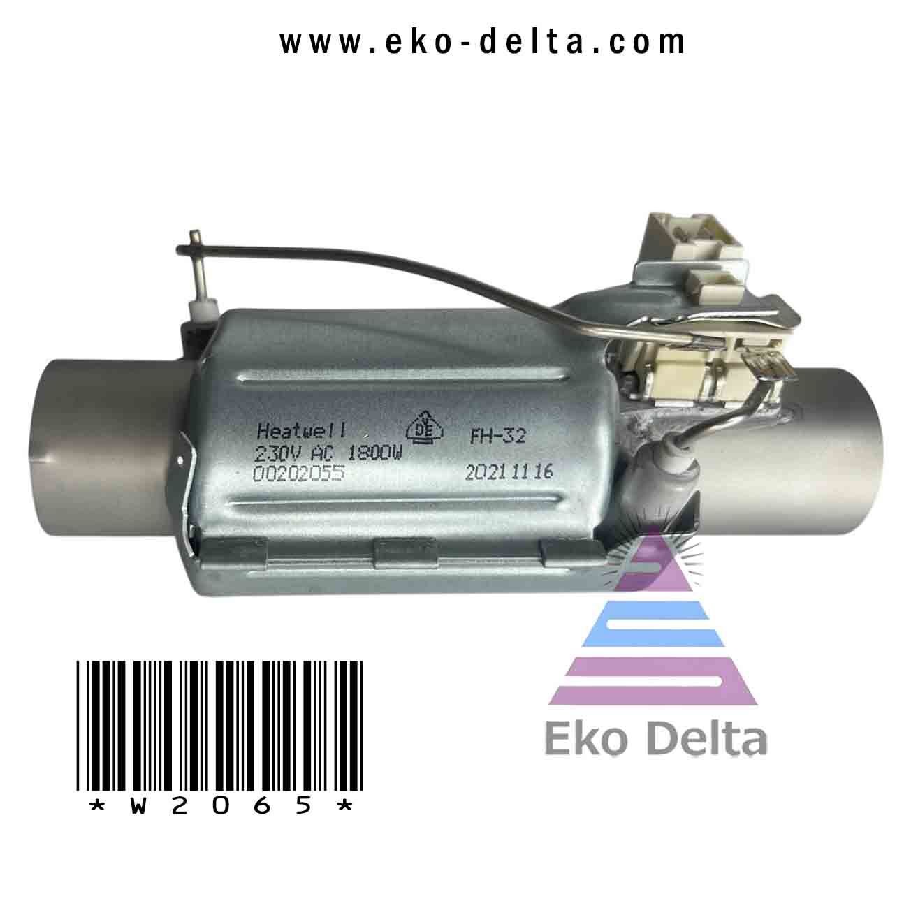 Rezistans Arçelik  Borutip - 1800W resistance 02 07 25