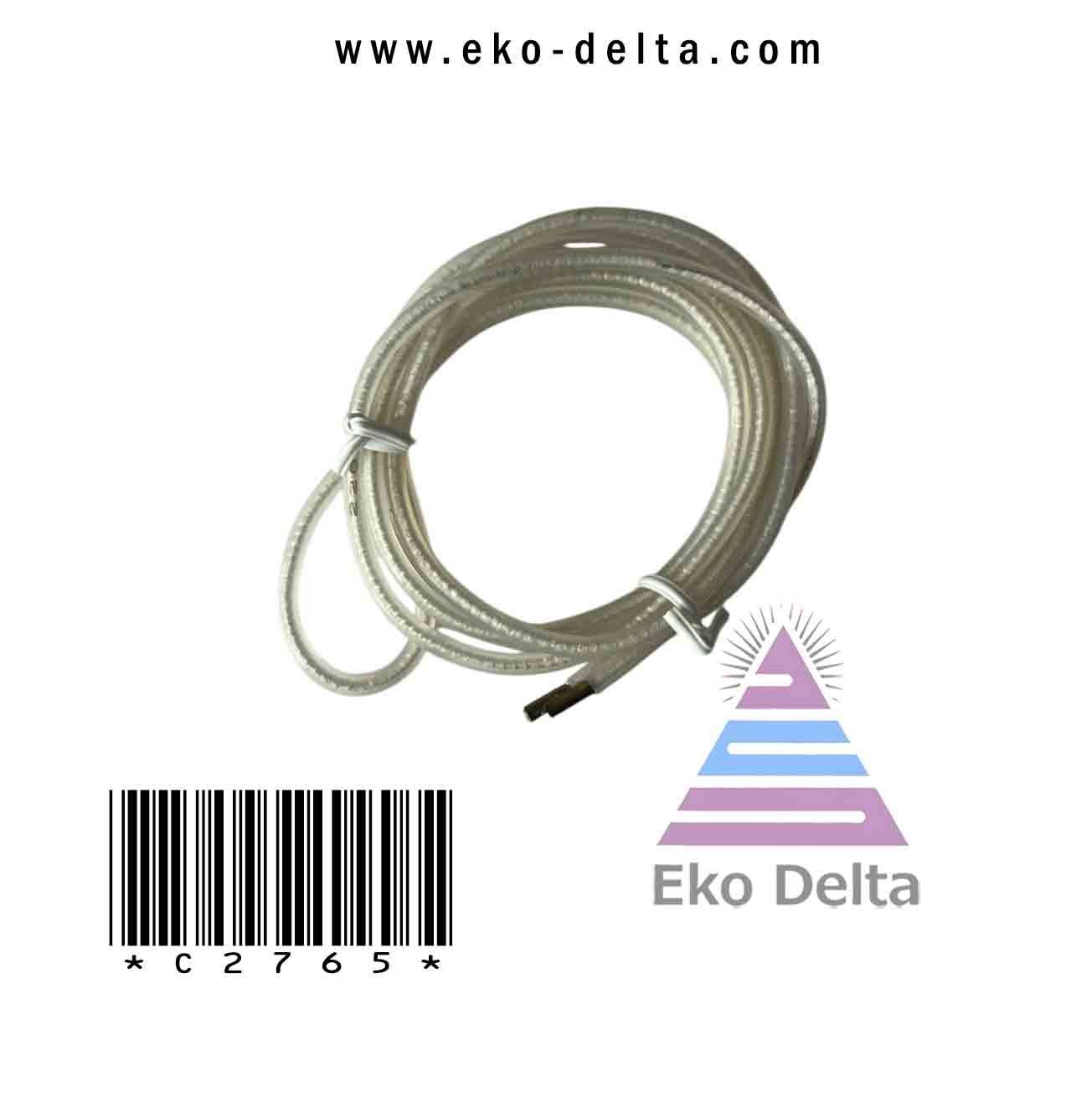 Rezistans Silikon Kablo  55W 220V 1,90 MT  resistance 01 42 132