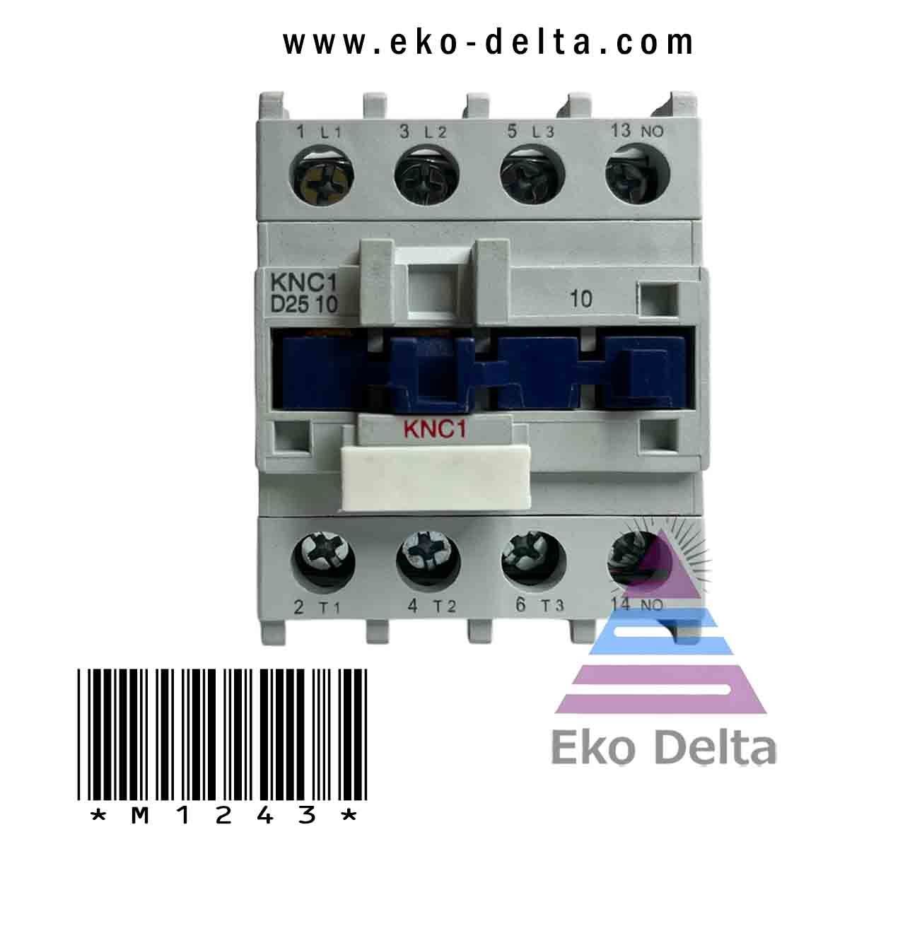 Knc1 d2510 kontaktör 220v