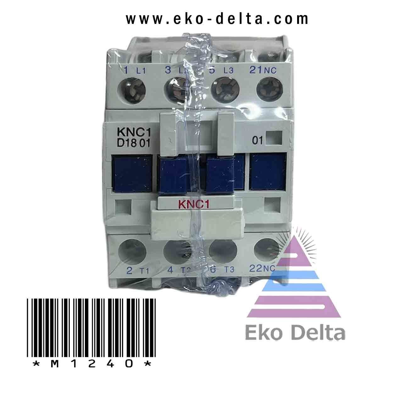 Knc1 d1801 kontaktör 220v