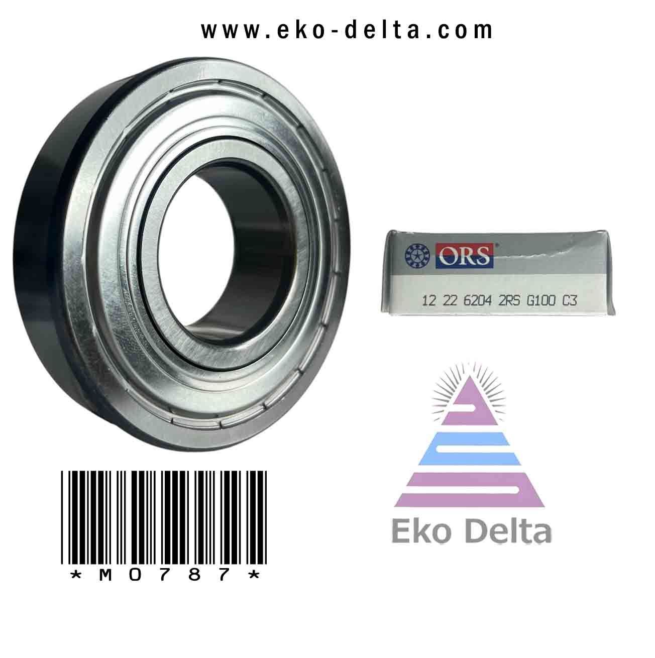 rulman ors 6204 2rs plastik Bilye  02 15 78