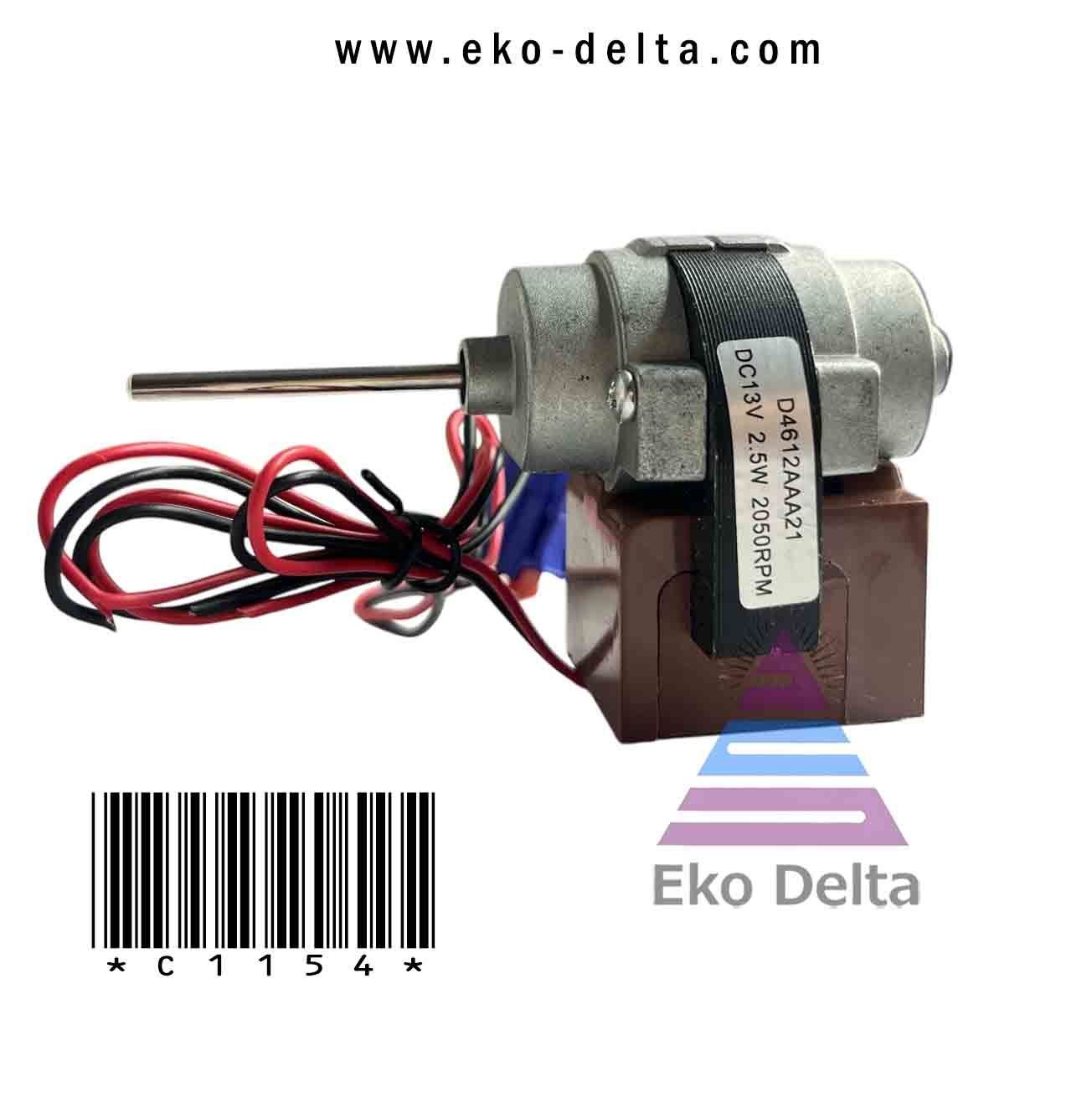 Fan motor  2050 rpm 13v 3,3w (korea)