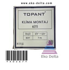 izolasyon montaj kiti al-cu tax 3/8 - 5/8 7 mt