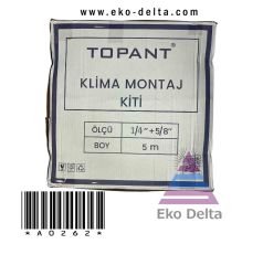 izolasyon montaj kiti al-cu tax 1/4 - 5/8 5 mt
