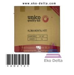 Klima Montaj Kiti AL-CU Unico 1/4 - 3/8 7M