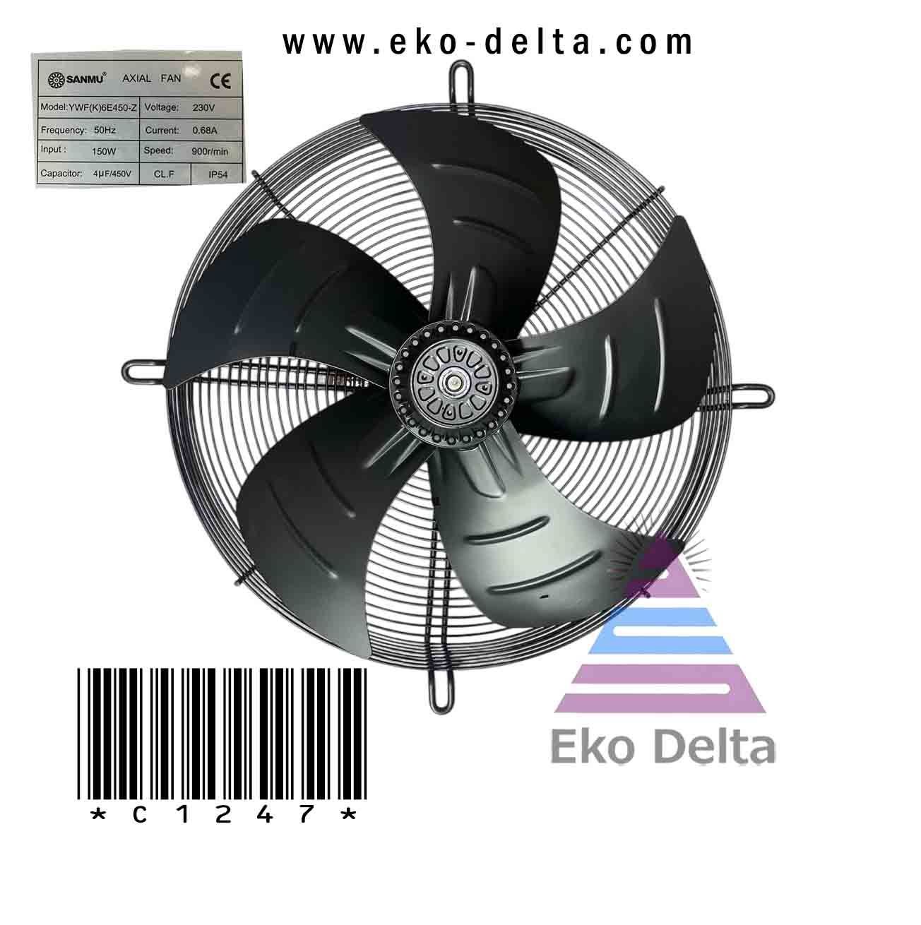 YWF (k) sanmu 6e 450s-z 900 devir fan motoru